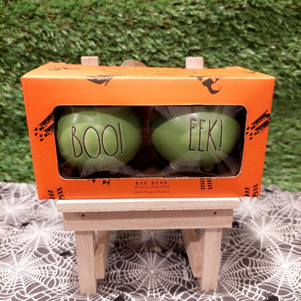Rae Dunn halloween Salt And Pepper Shakers